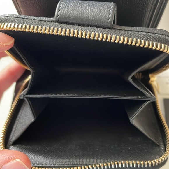 Authentic YSL Bi-Fold French Wallet with Box and Authenticity Cards - Picture 9 of 10